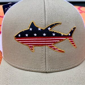 Avid Gear Men's Tuna Merica Desert Trucker Hat NWT Mesh Back Adjustable Snapback